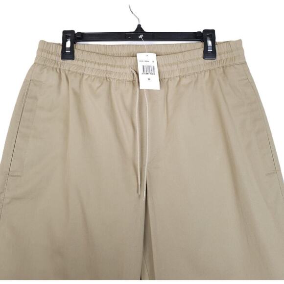 A.p.c. Men's New Kaplan Regular-Fit Drawstring Cotton Pant Tan 34W US/ 50 IT NWT - Picture 5 of 9